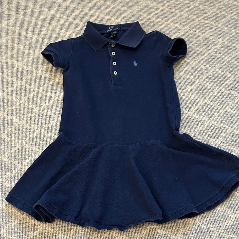 Polo by Ralph Lauren Classic Blue Polo Dress